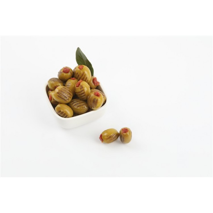 Grill Domates Dolgulu Yeşil Zeytin Grill Domates Dolgulu Yeşil Zeytin